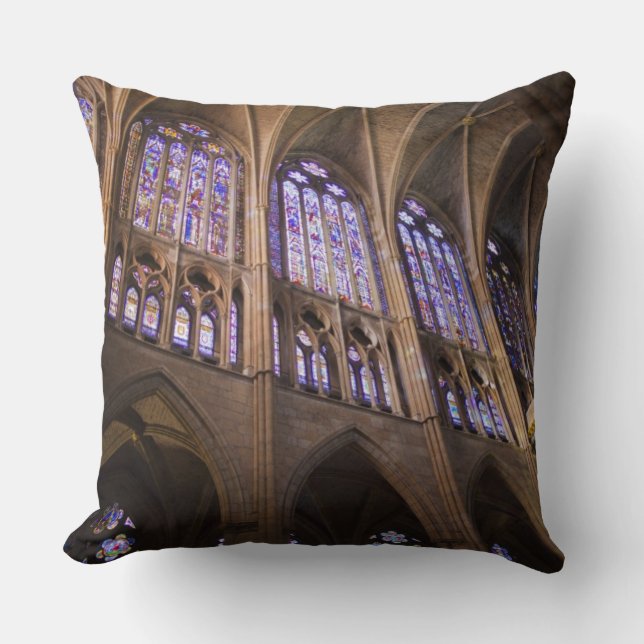 Catedral de Leon, Buntglasfenster Kissen (Vorderseite)