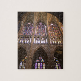 Catedral de Leon, Buntglasfenster Puzzle