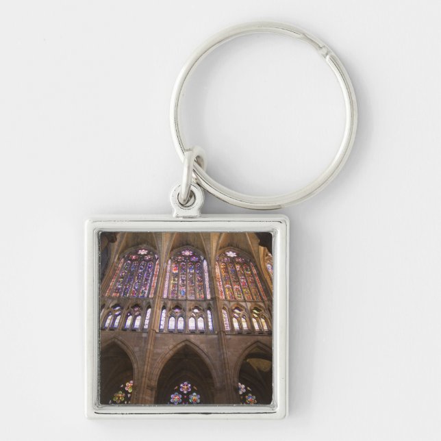 Catedral de Leon, Buntglasfenster Schlüsselanhänger (Vorne)