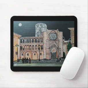 Catedral de Santa María Gemälde von Alfred Fox Mousepad