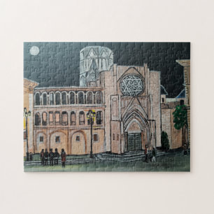 Catedral de Santa María Gemälde von Alfred Fox Puzzle