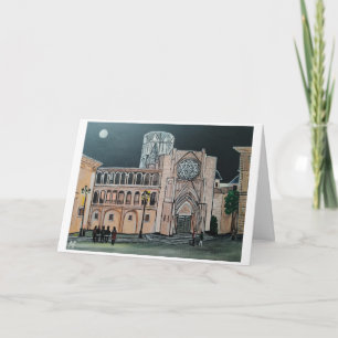 Catedral de Santa María Malerei von Alfred Fox Karte