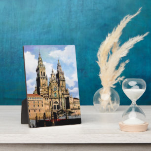 Catedral de Santiago de Compostela (A Coruña) Fotoplatte