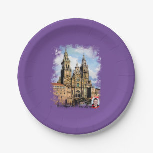 Catedral de Santiago de Compostela (A Coruña) Pappteller