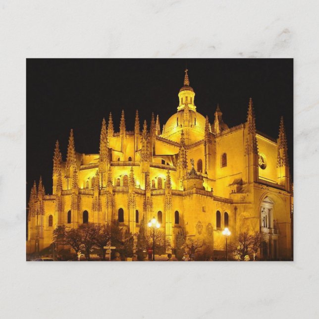 Catedral de Segovia, Espana Postkarte (Vorderseite)