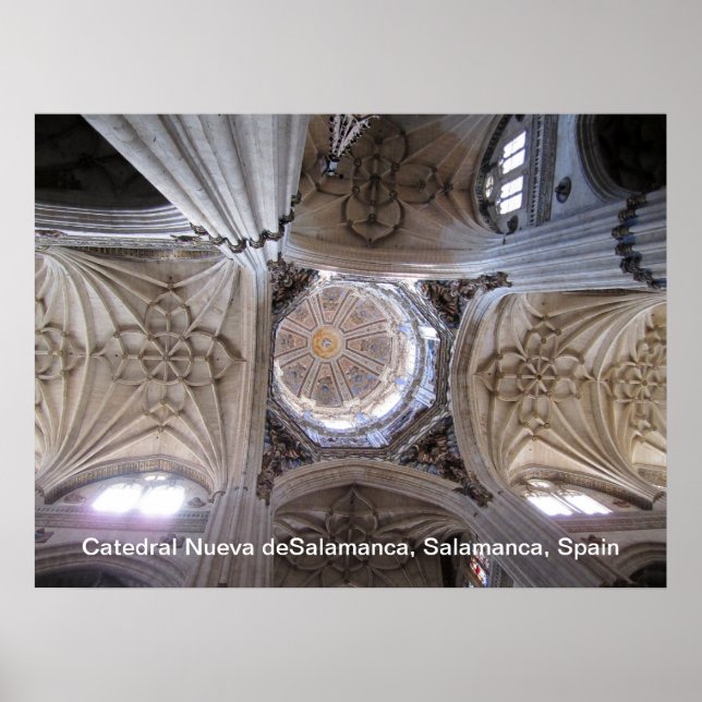 Catedral Nueva de Salamanca Poster (Vorne)