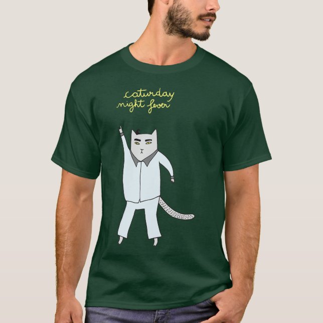 Caterday Night Fee Cat Disco T-Shirt (Vorderseite)