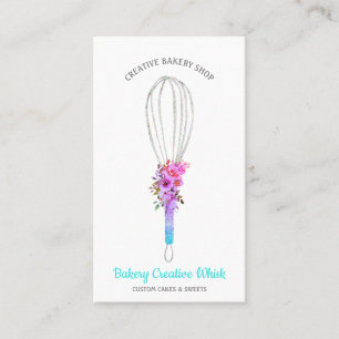 Caterer Whisk Logo Konditorei boho Visitenkarte