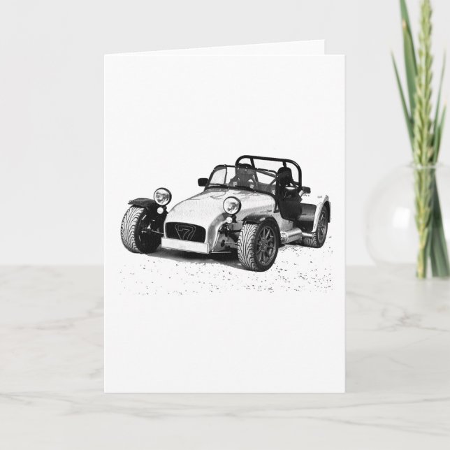 Caterham 07 karte (Vorderseite)