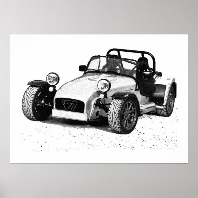 Caterham-Poster Poster (Vorne)