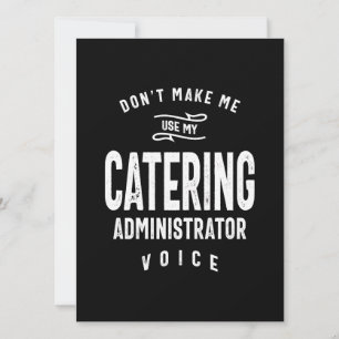 Catering Administrator Job Beruf Geburtstag