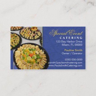 Catering-Geschäfts-Karte Visitenkarte