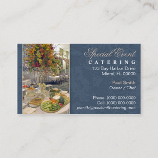 Catering-Geschäfts-Karte Visitenkarte
