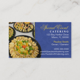 Catering-Geschäftskarte Visitenkarte