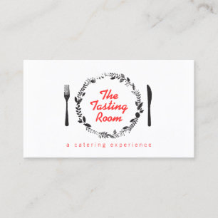 Catering, Koch, Restaurant Visitenkarte
