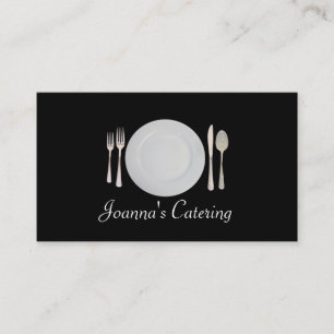 Catering, Küche, Restaurant, Koch, Planer Visitenkarte
