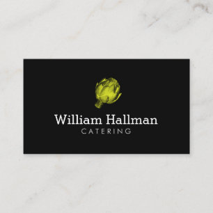 Catering-Logo für den Druck auf dem Bildschirm, gr Visitenkarte