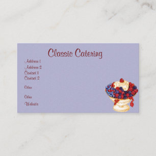 Catering- oder Koch-Visitenkarte Visitenkarte