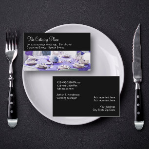 Catering-Service Visitenkarten Visitenkarte