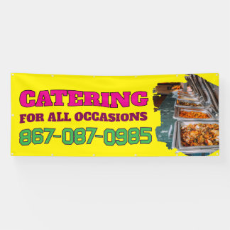 Catering Services Custom Banner