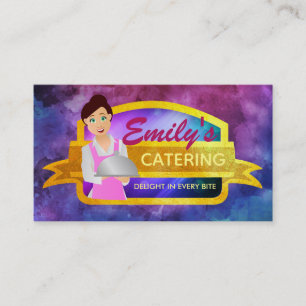 Catering Slogans Business Cards Visitenkarte