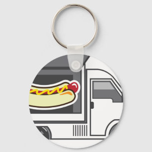 Catering Van Food Truck Schlüsselanhänger