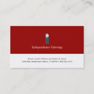 Catering-Visitenkarten Visitenkarte