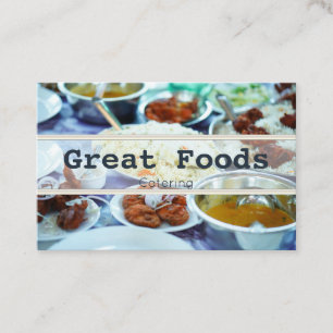 Catering-Visitenkarten Visitenkarte