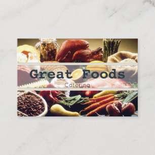 Catering-Visitenkarten Visitenkarte
