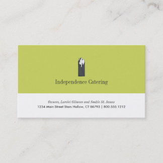 Catering-Visitenkarten Visitenkarte