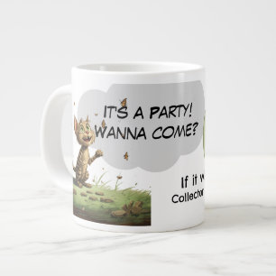 CatErpillar Es ist eine Party! C. Posse Spezial- Jumbo-Tasse