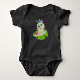 Caterpillar-Geburtstags-Partyhut Baby Strampler