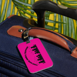 caterwauling Personalize , Luggage Tag  Gepäckanhänger