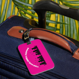 caterwauling Personalize , Luggage Tag  Gepäckanhänger