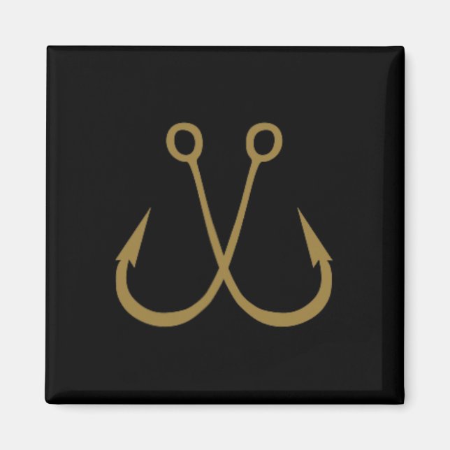 Catfish Hunter Catfish Fisherman Catfish Magnet (Vorne)