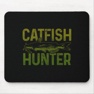 Catfish Hunter Catfish Fishing Gift Mousepad