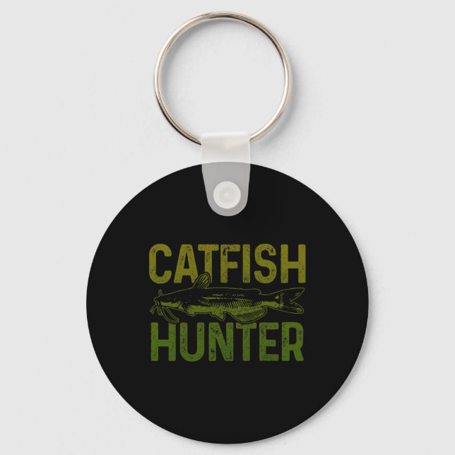 Catfish Hunter Catfish Fishing Gift  Schlüsselanhänger (Vorderseite)