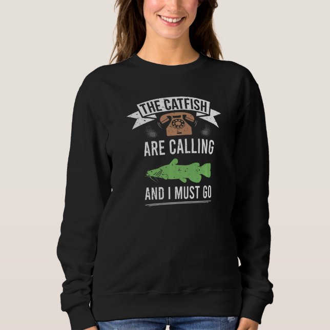 Catfish Telefon: Blue Catfish Slayer 1 Sweatshirt (Vorderseite)