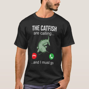 Catfish Telefon: Blue Catfish Slayer 3 T-Shirt