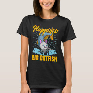 Catfish Wels Fangfischerei Spaß T-Shirt