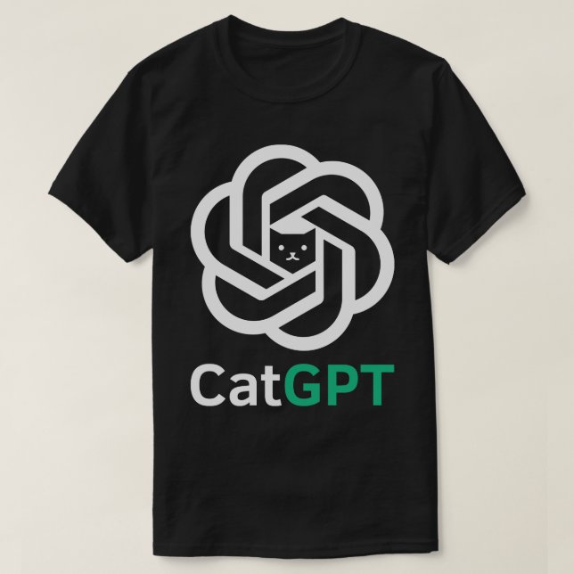 CatGPT Cat Lover T-Shirt (Design vorne)