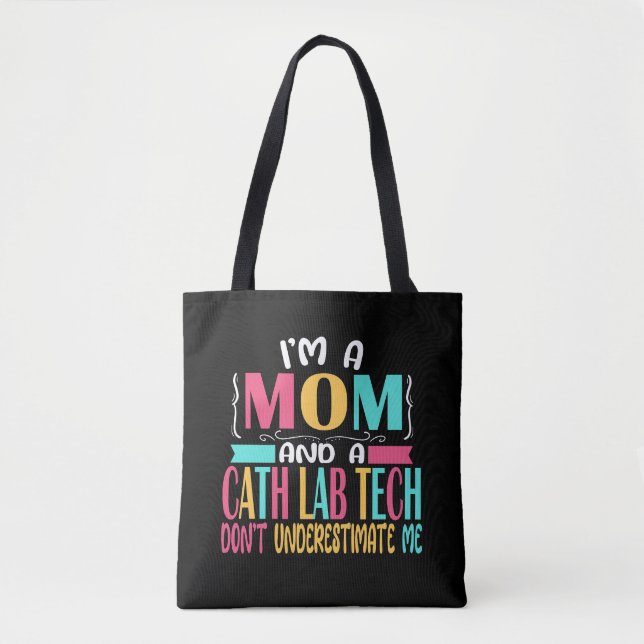 Cath Labrador Tech Cardiac Mama Geschenk (Vorderseite)