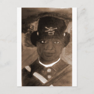 Cathay Williams/William Cathay Postkarte