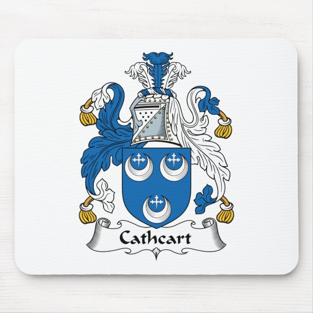 Cathcart Familienwappen Mousepad (Vorne)