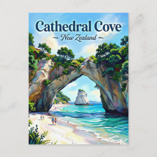 Cathedral Cove Neuseeland Postkarte