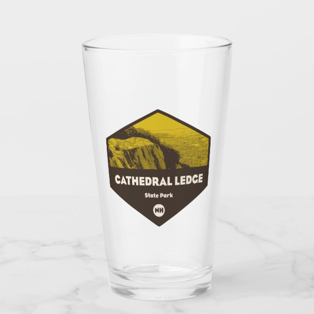Cathedral Ledge Staat Park New Hampshire Glas (Vorderseite)