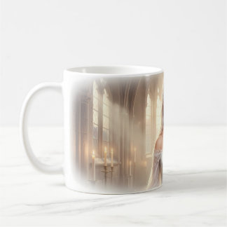 Cathedral Light and Ivory Grace Dream Bride Mug Kaffeetasse