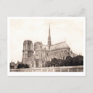 Cathedral Notre Dame Postcard Postkarte