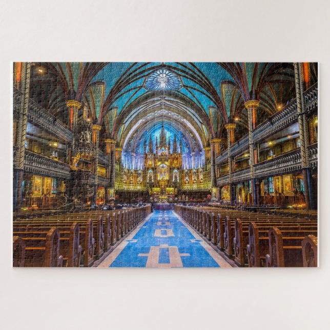 CATHEDRAL OF NOTRE DAME ALTAR PUZZLE (Horizontal)