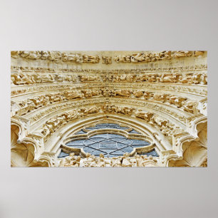 Cathedral Our Lady of Reims, Frankreich Poster